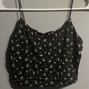 Garage Spaghetti strap crop top